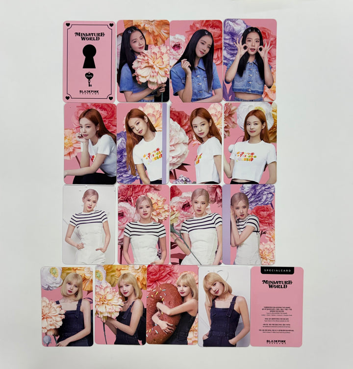 BLACKPINK - BLACKPINK THE GAME PHOTOCARD COLLECTION MINIATURE WORLD Trading Photocard [25.10.10]