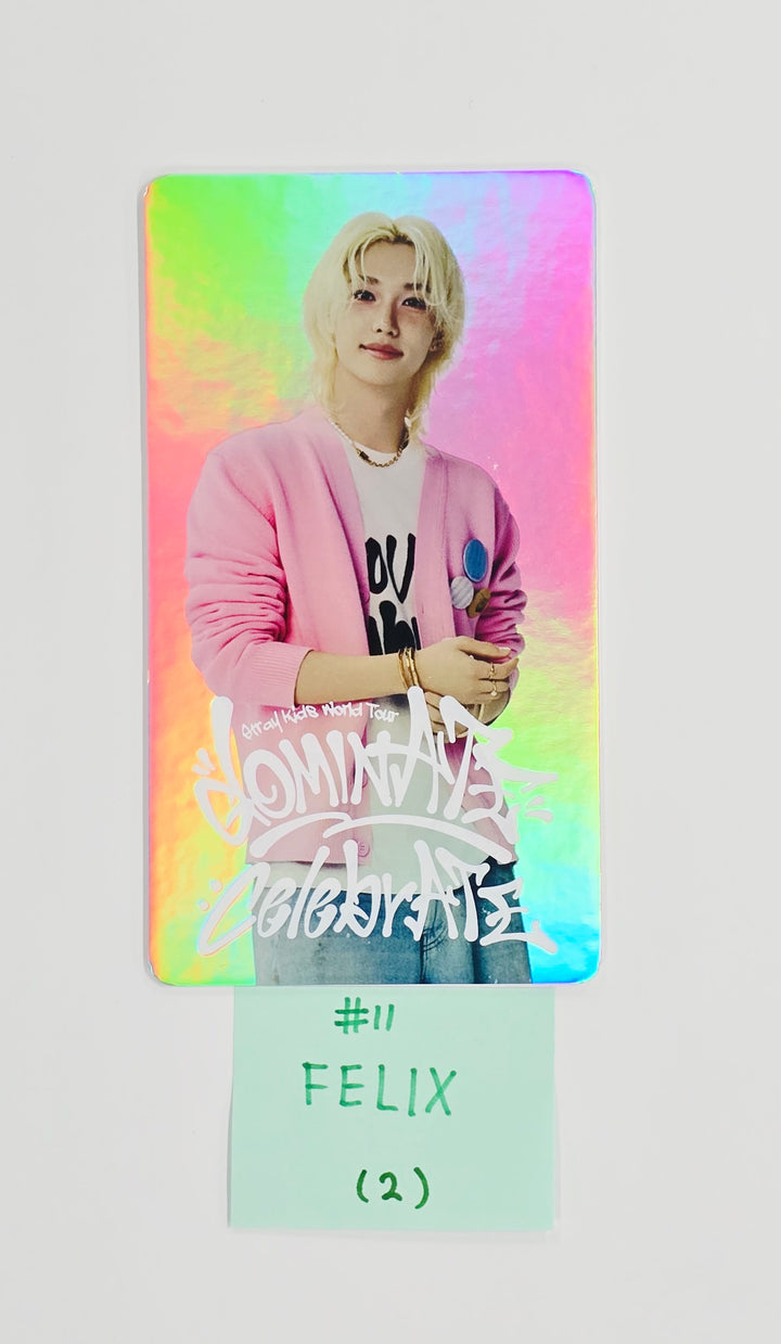 Stray Kids - Stray Kids World Tour "dominATE : celebrATE"  - Official Special Trading Card [25.10.13]