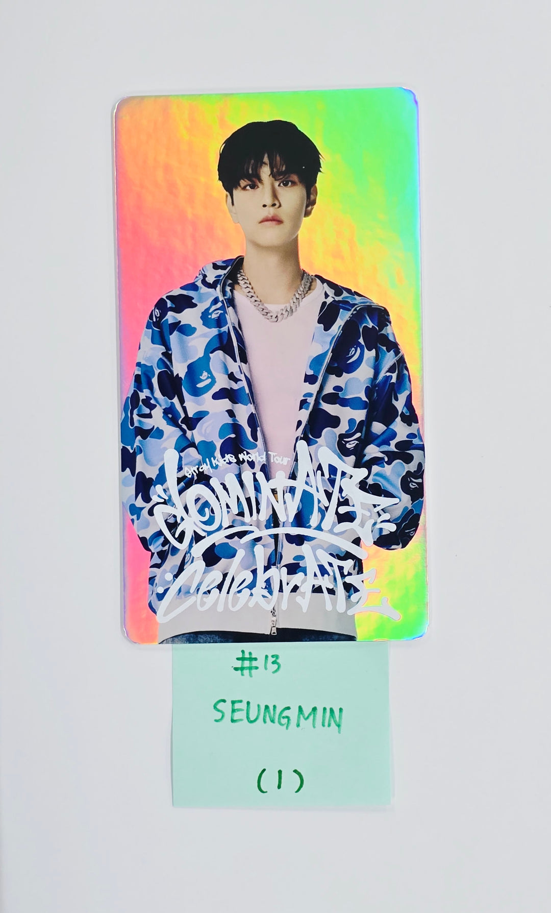 Stray Kids - Stray Kids World Tour "dominATE : celebrATE"  - Official Special Trading Card [25.10.13]
