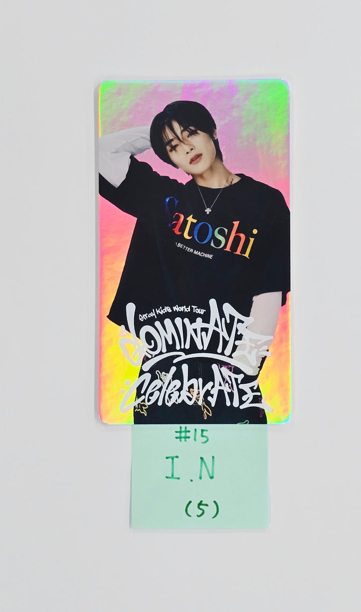 Stray Kids - Stray Kids World Tour "dominATE : celebrATE"  - Official Special Trading Card [25.10.13]
