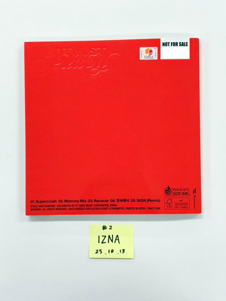 IZNA "Not Just Pretty", HITGS "Things we love : I" - Hand Autographed(Signed) Promo Album [25.10.13]