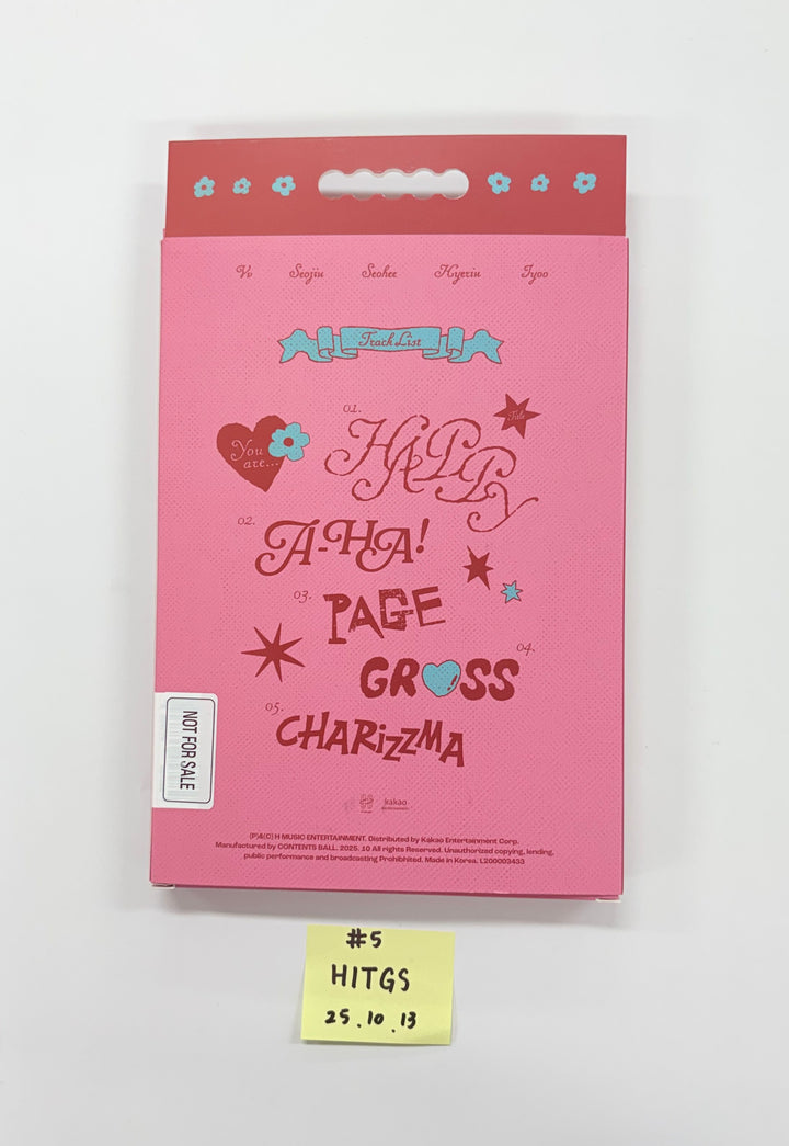 IZNA "Not Just Pretty", HITGS "Things we love : I" - Hand Autographed(Signed) Promo Album [25.10.13]