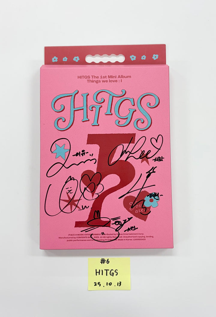 IZNA "Not Just Pretty", HITGS "Things we love : I" - Hand Autographed(Signed) Promo Album [25.10.13]