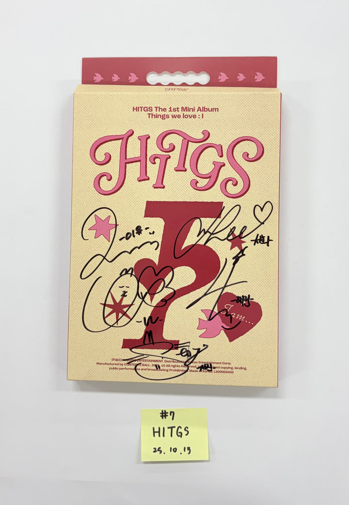 IZNA "Not Just Pretty", HITGS "Things we love : I" - Hand Autographed(Signed) Promo Album [25.10.13]
