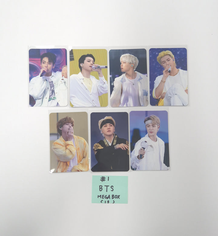 BTS MOVIE WEEKS - MEGABOX Event Photocard set (7ea), Original Ticket [25.10.13]