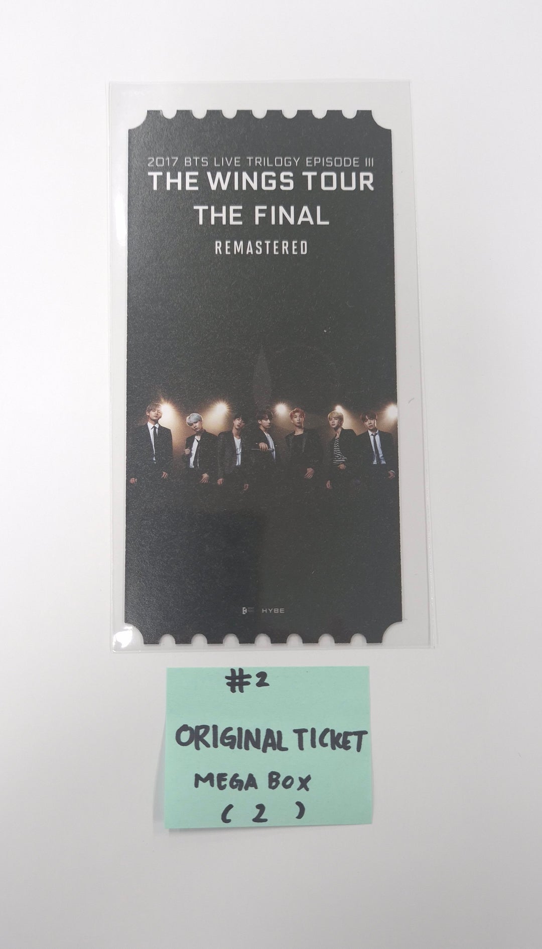 BTS MOVIE WEEKS - MEGABOX Event Photocard set (7ea), Original Ticket [25.10.13]