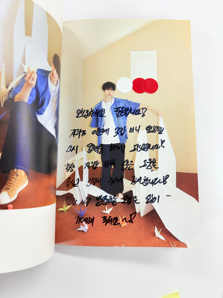 KickFlip "My First Flip", ONEWE "MAZE : AD ASTRA", MONSTA X "THE X" - Hand Autographed(Signed) Promo Album [25.10.13]