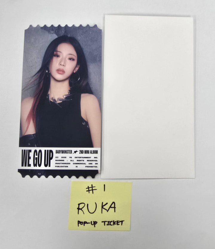 BABYMONSTER "WE GO UP" - Pop-Up Event Photo Ticket [25.10.13]