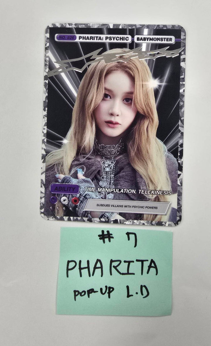 BABYMONSTER "WE GO UP" - Pop-Up Lucky Draw Event Polaroid Type & Special Character Photoard [25.10.13]
