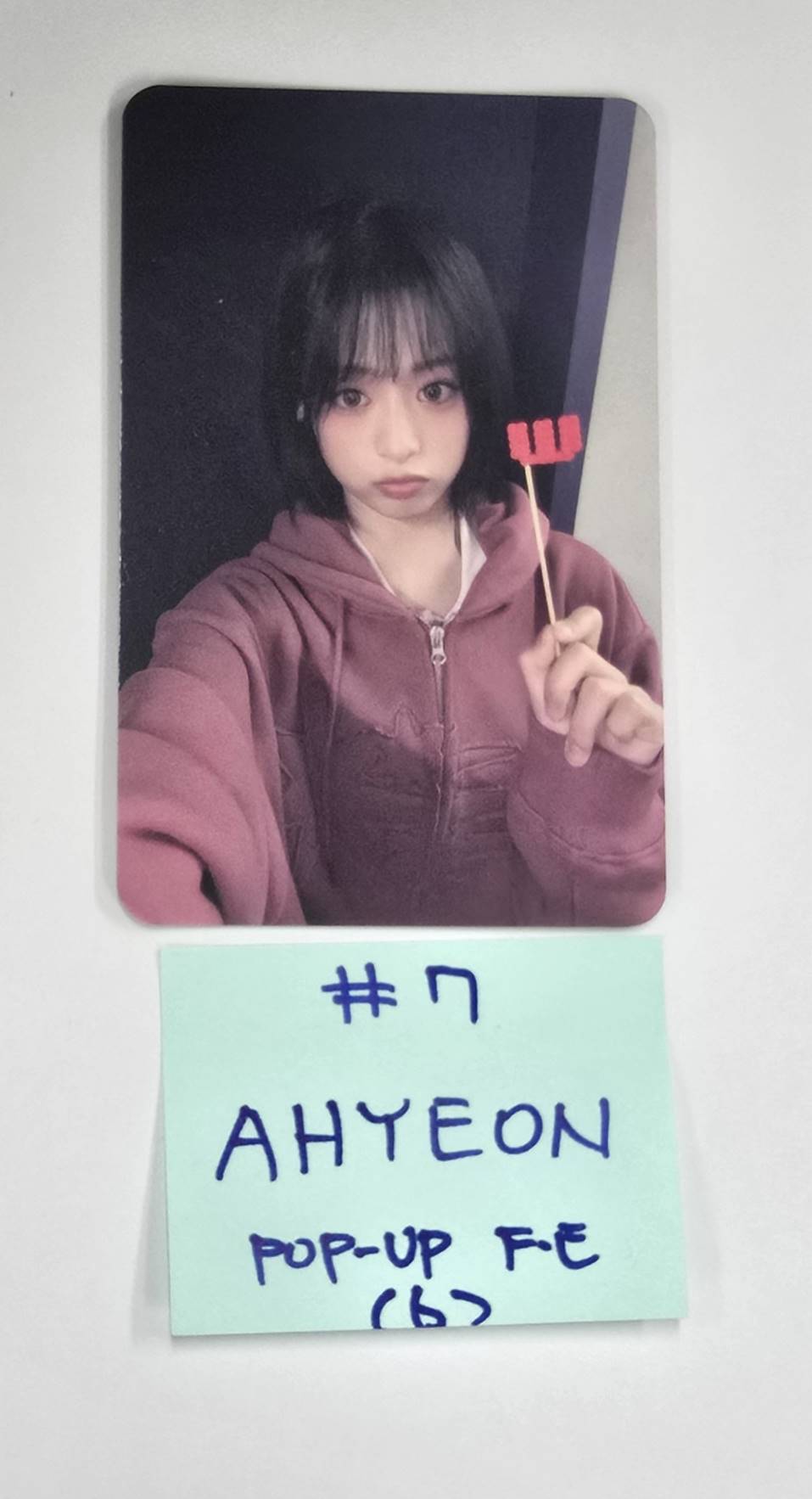 BABYMONSTER "WE GO UP" - Pop-Up Fansign Event Photocard [25.10.13]