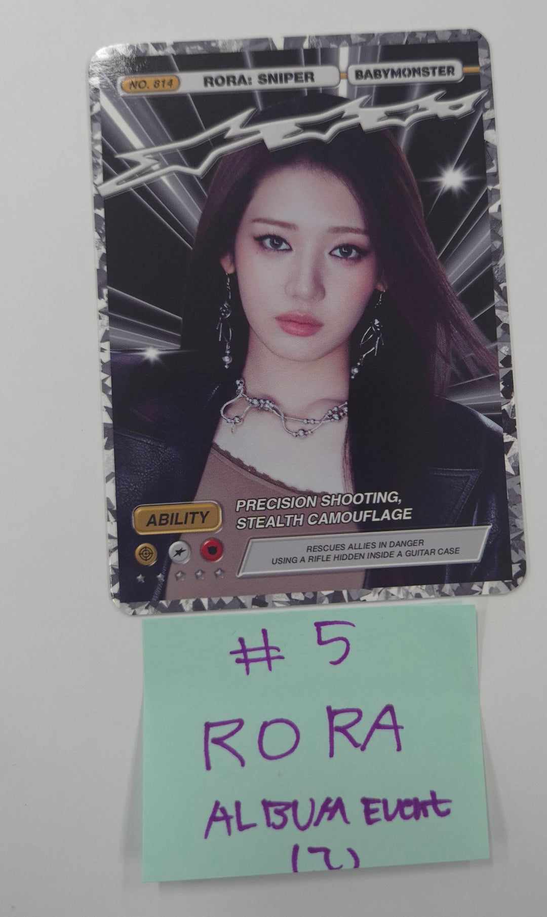BABYMONSTER "WE GO UP" - Pop-Up Album Event Character Photoard [25.10.13]