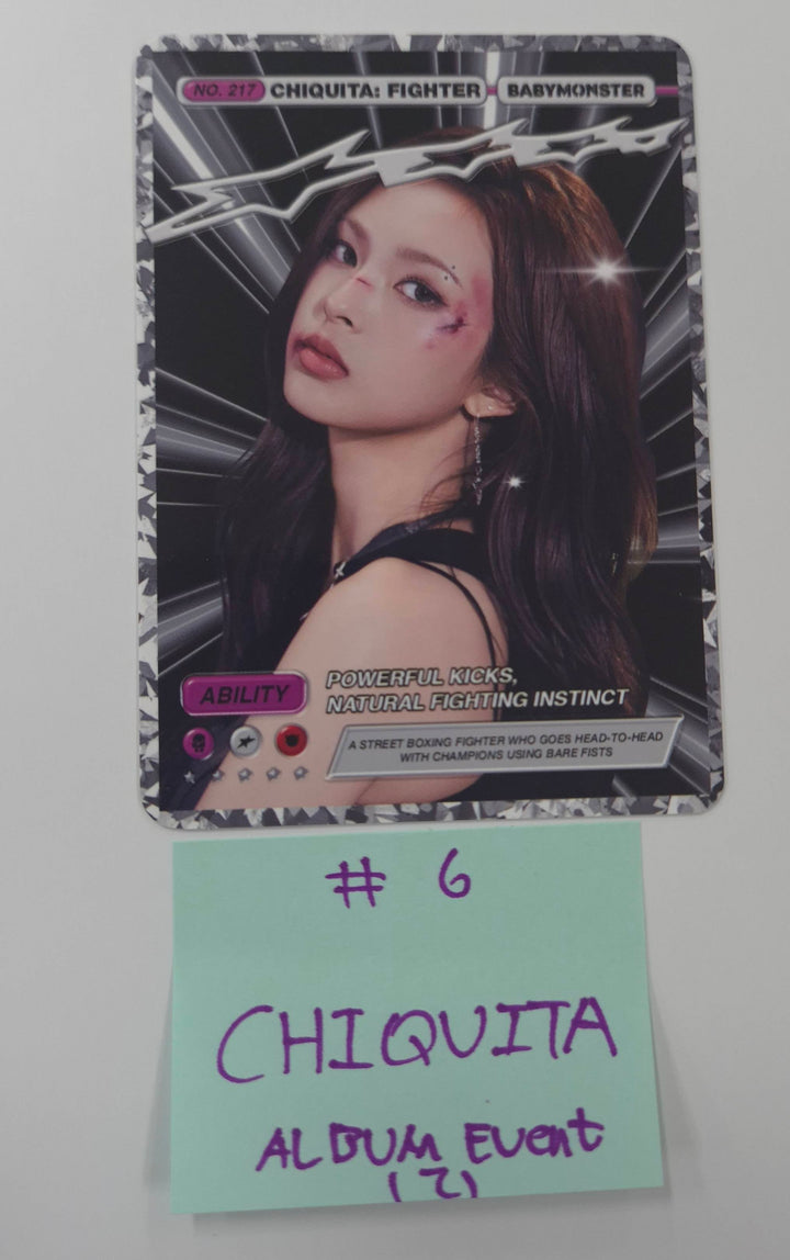 BABYMONSTER "WE GO UP" - Pop-Up Album Event Character Photoard [25.10.13]