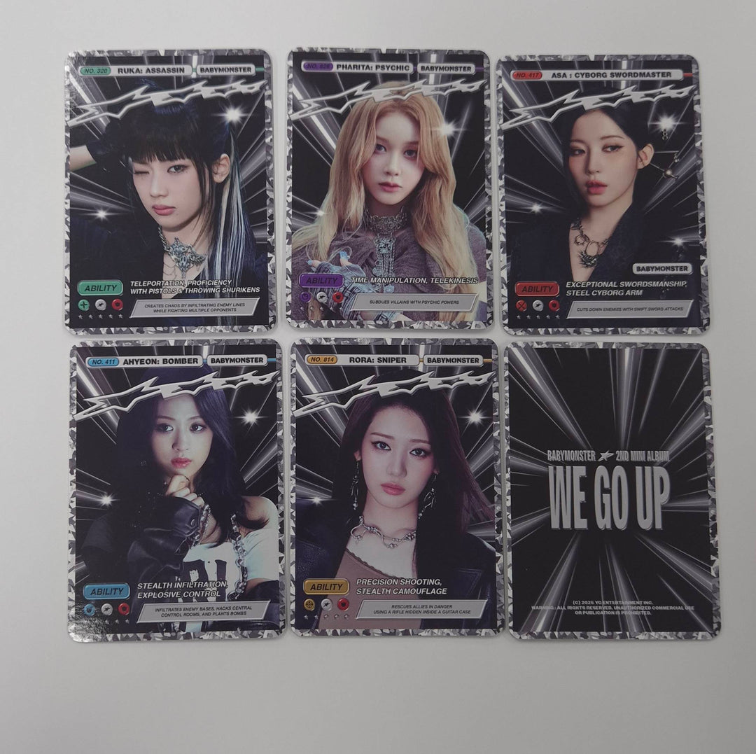 BABYMONSTER "WE GO UP" - Pop-Up Album Event Character Photoard [25.10.13]