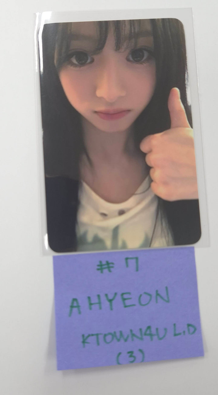 BABYMONSTER "WE GO UP" - Ktown4U Lucky Draw Event Photocard [25.10.13]