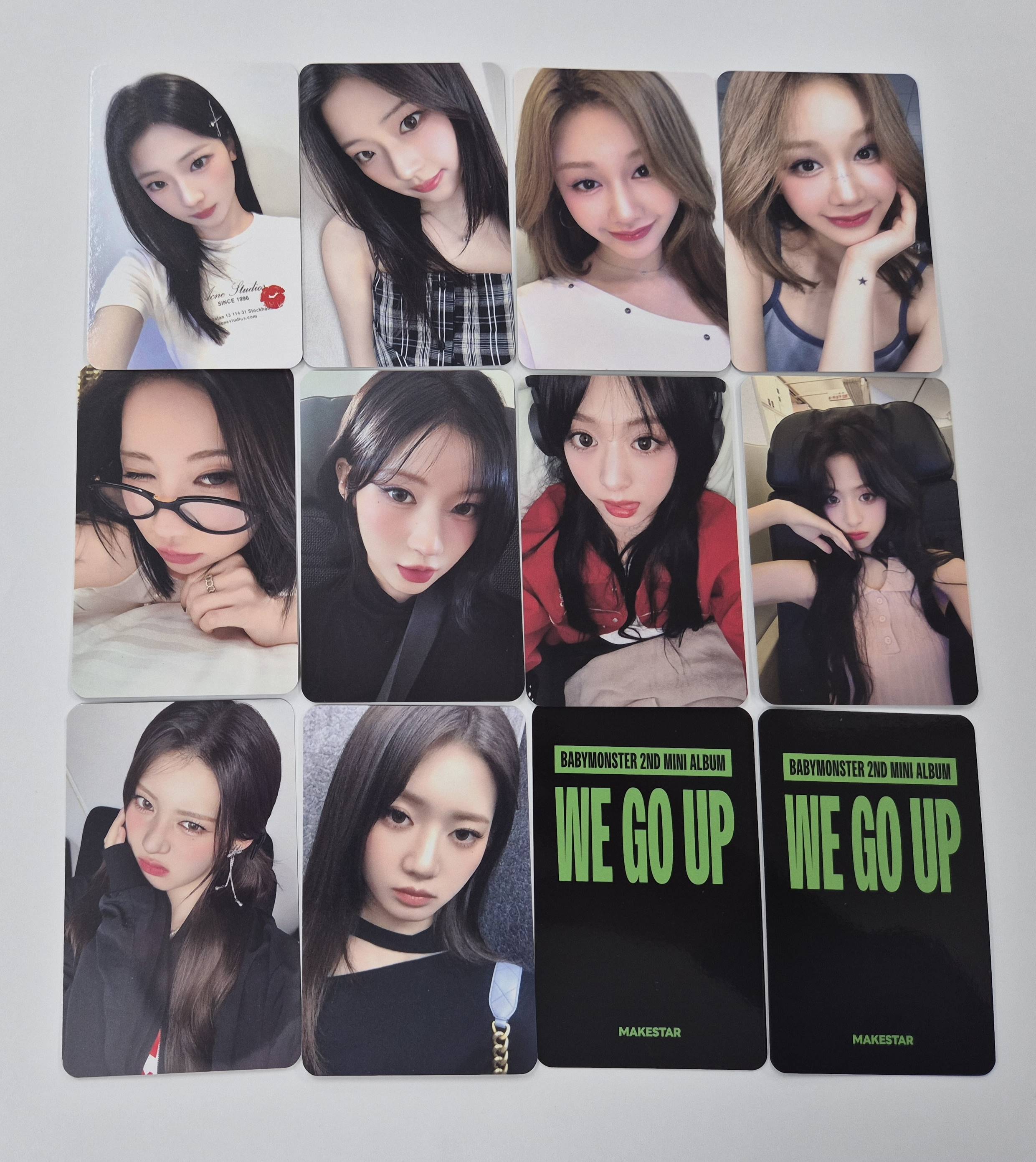 babymonster WE GO UP makestar トレカ 6枚セツト BABYMONSTER 