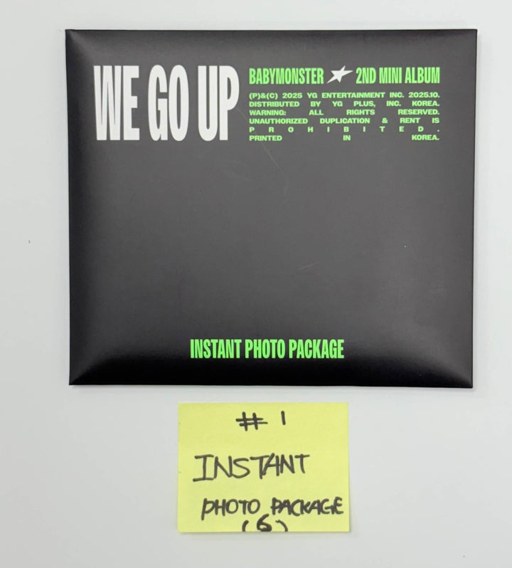 BABYMONSTER "WE GO UP" - Pop-Up Official MD [25.10.13]
