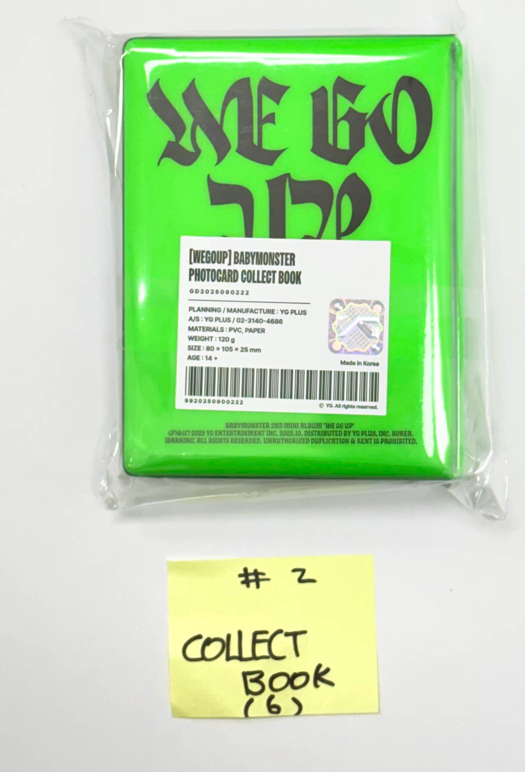 BABYMONSTER "WE GO UP" - Pop-Up Official MD [25.10.13]