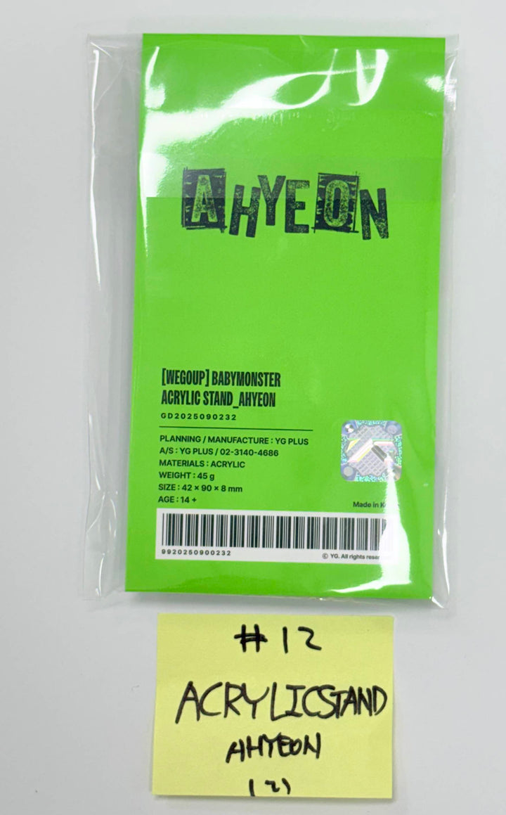 BABYMONSTER "WE GO UP" - Pop-Up Official MD [25.10.13]