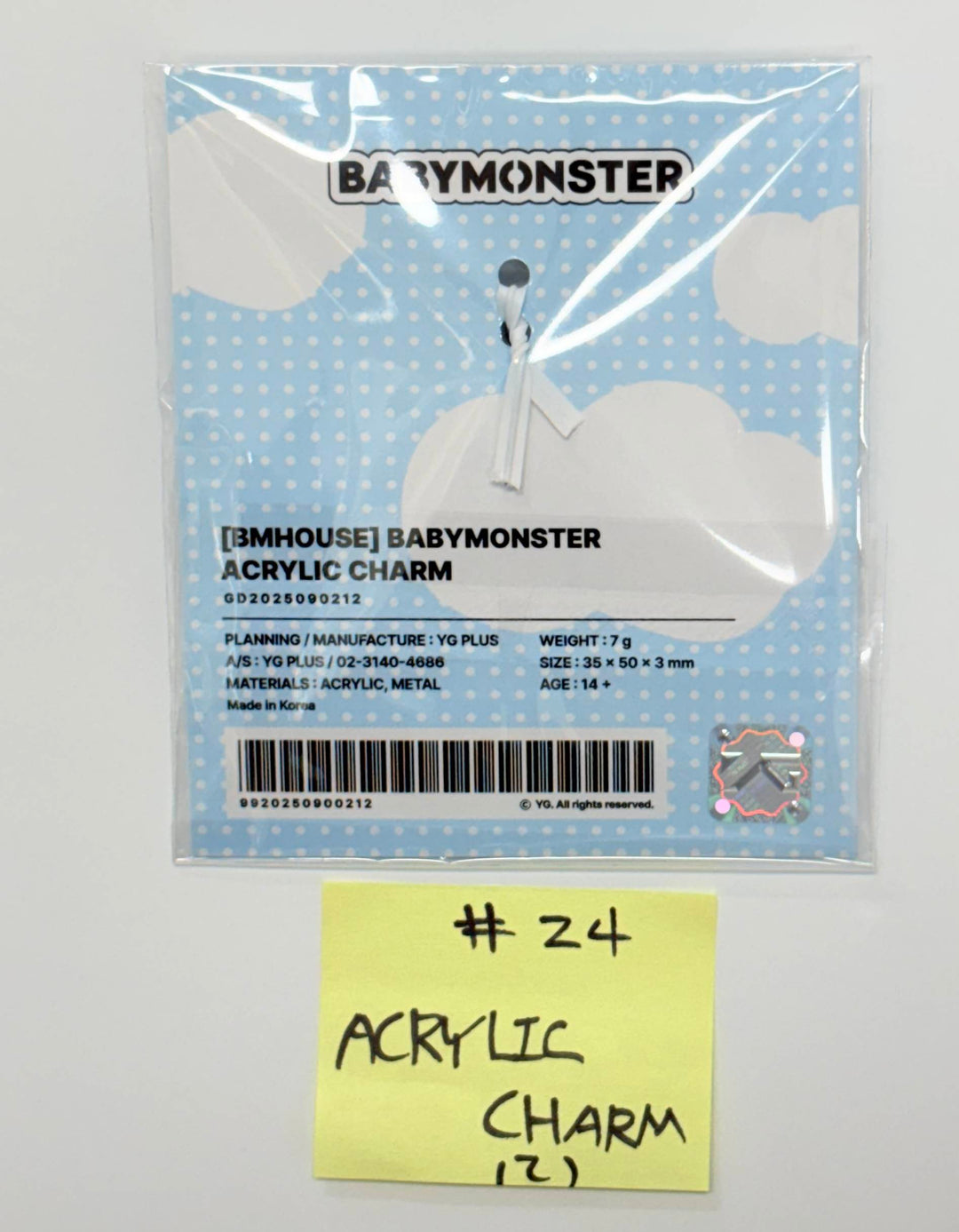 BABYMONSTER "WE GO UP" - Pop-Up Official MD [25.10.13]