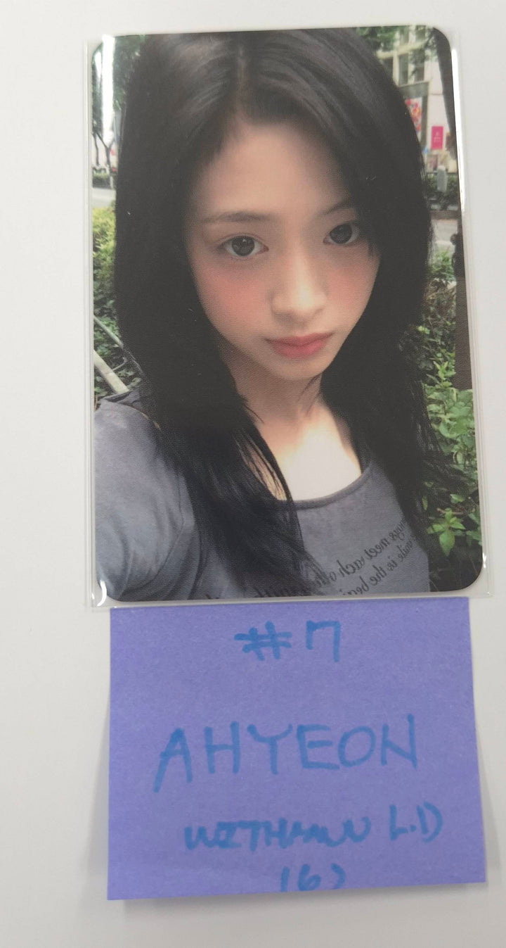 BABYMONSTER "WE GO UP" - Withmuu Lucky Draw Event Photocard [25.10.13]