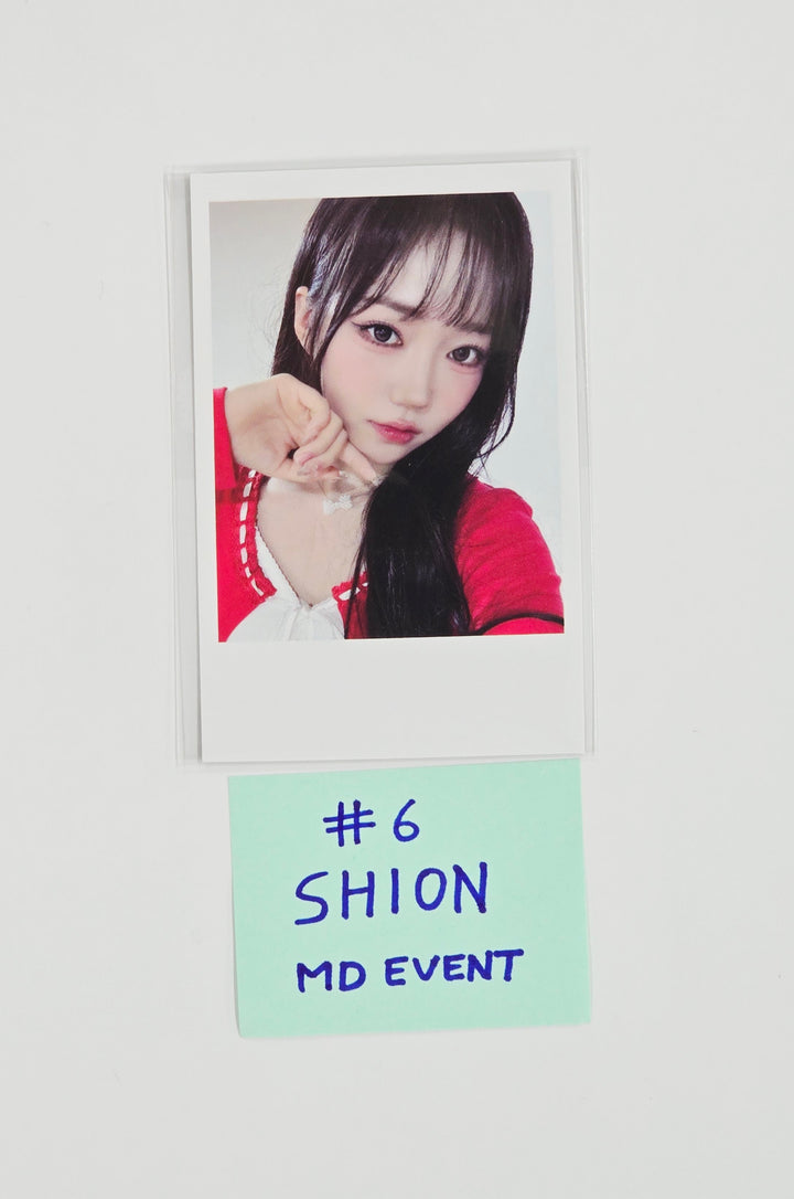 TripleS Alphie - World Tour "Alpha Percent" in Seoul OFFICIAL MD Event Polaroid type Photocard [25.10.13]
