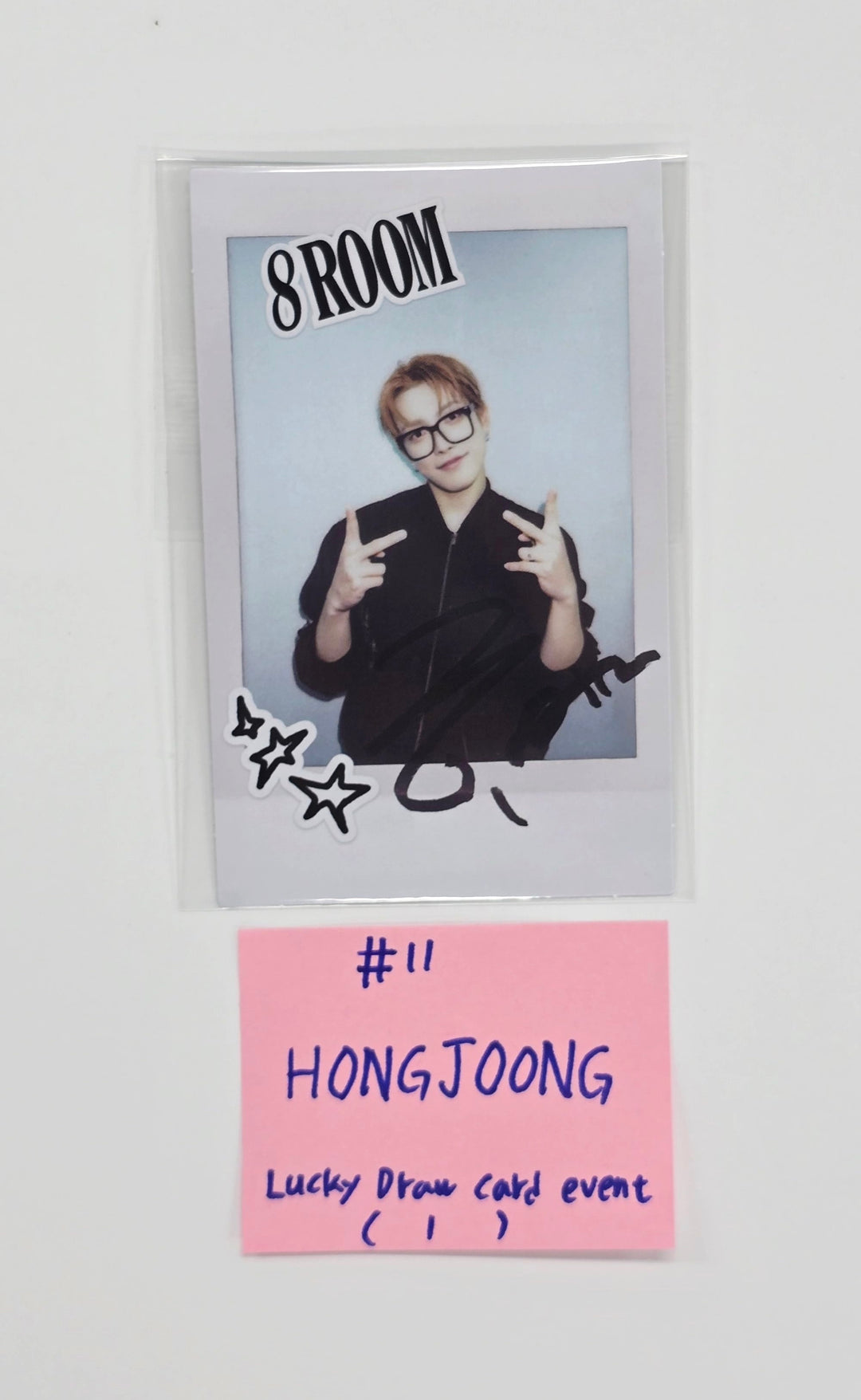 ATEEZ - ATEEZ "8ROOM" POP-UP STORE Lucky Draw Card Event Photocard, polaroid type Photocard, Keyring [25.10.14]