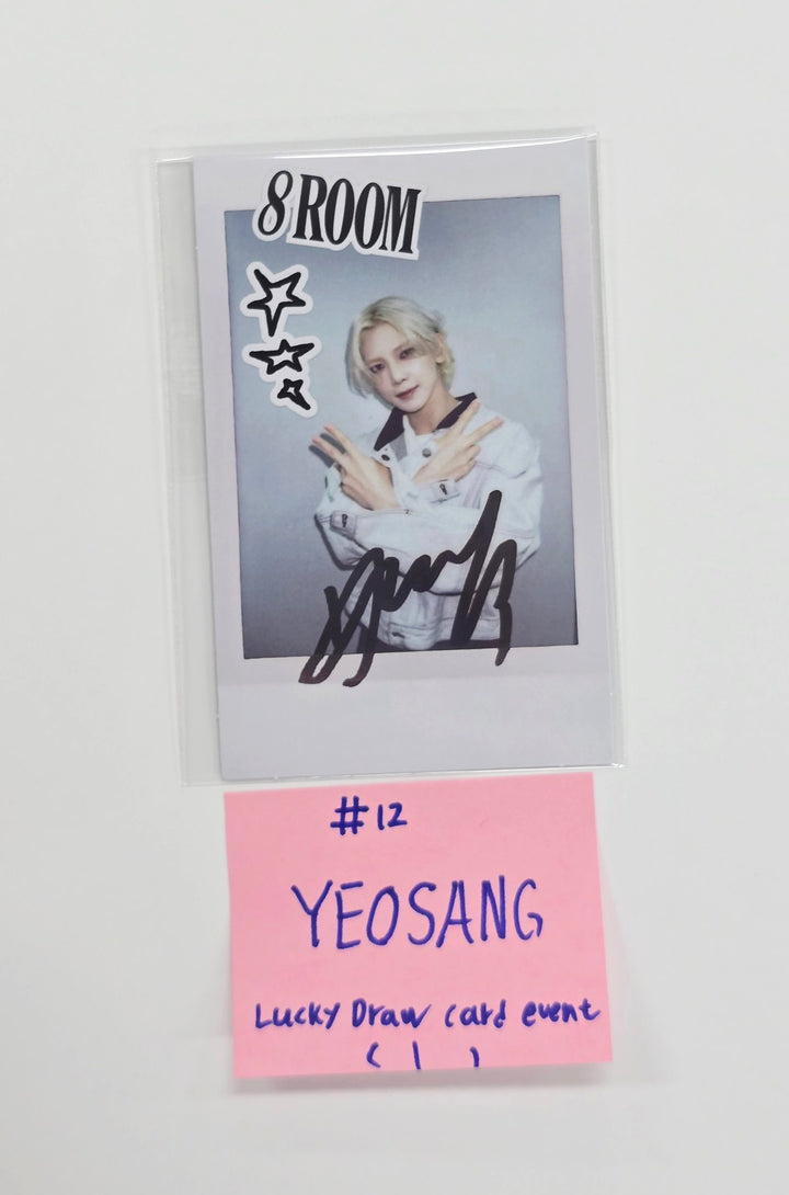 ATEEZ - ATEEZ "8ROOM" POP-UP STORE Lucky Draw Card Event Photocard, polaroid type Photocard, Keyring [25.10.14]