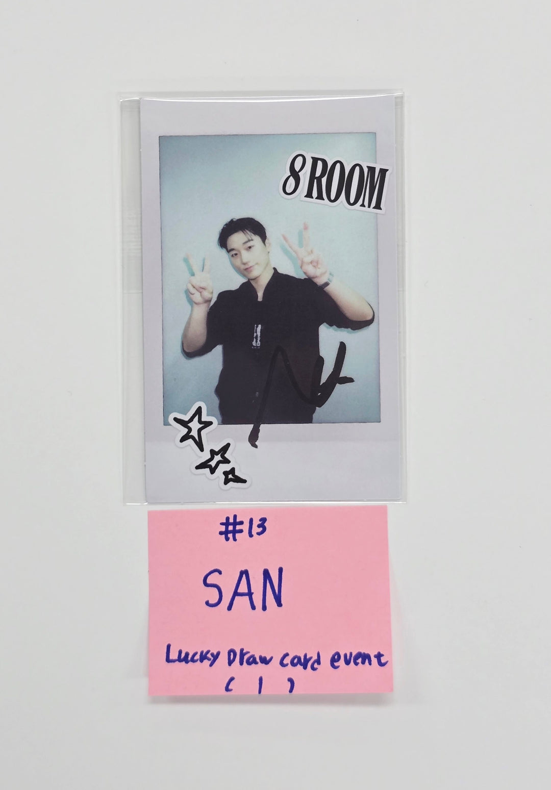 ATEEZ - ATEEZ "8ROOM" POP-UP STORE Lucky Draw Card Event Photocard, polaroid type Photocard, Keyring [25.10.14]