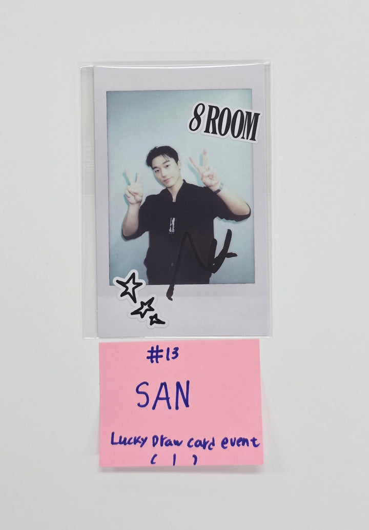 ATEEZ - ATEEZ "8ROOM" POP-UP STORE Lucky Draw Card Event Photocard, polaroid type Photocard, Keyring [25.10.14]