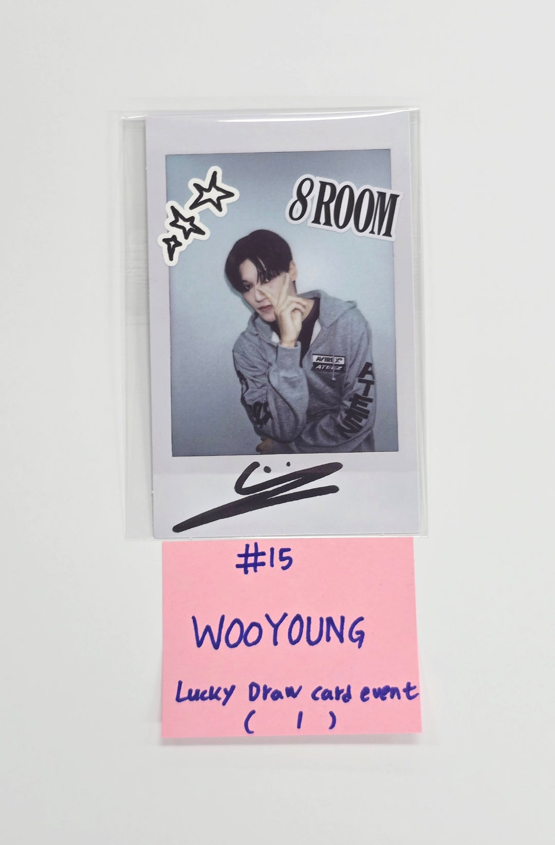 ATEEZ - ATEEZ "8ROOM" POP-UP STORE Lucky Draw Card Event Photocard, polaroid type Photocard, Keyring [25.10.14]