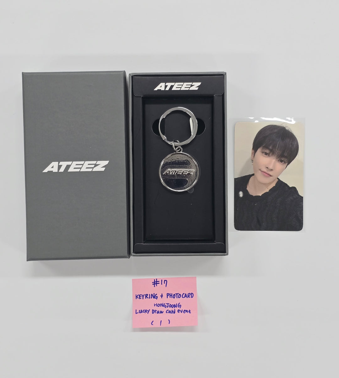 ATEEZ - ATEEZ "8ROOM" POP-UP STORE Lucky Draw Card Event Photocard, polaroid type Photocard, Keyring [25.10.14]