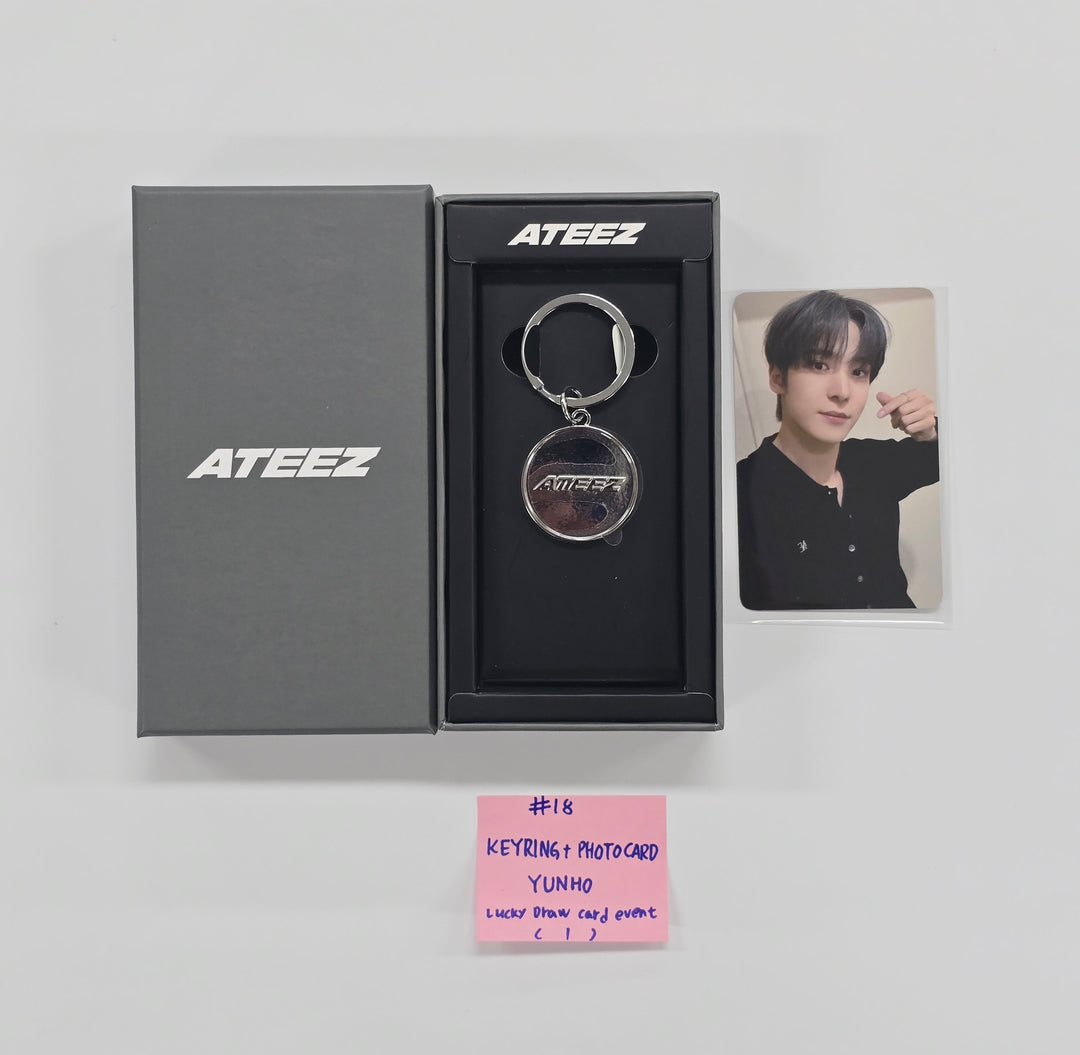ATEEZ - ATEEZ "8ROOM" POP-UP STORE Lucky Draw Card Event Photocard, polaroid type Photocard, Keyring [25.10.14]