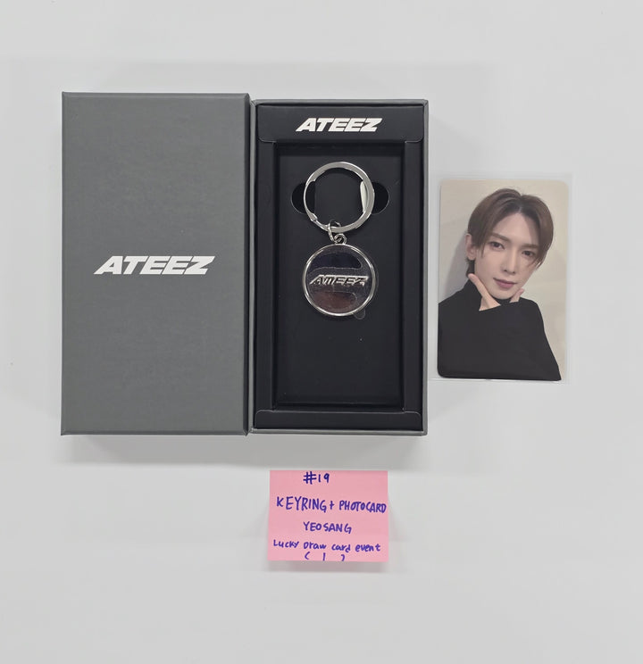 ATEEZ - ATEEZ "8ROOM" POP-UP STORE Lucky Draw Card Event Photocard, polaroid type Photocard, Keyring [25.10.14]
