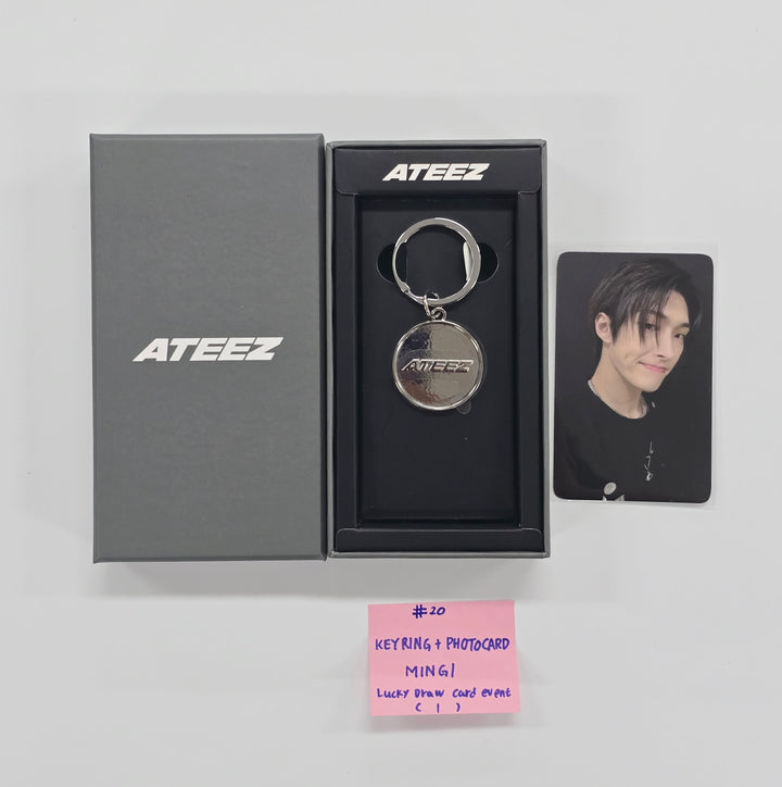 ATEEZ - ATEEZ "8ROOM" POP-UP STORE Lucky Draw Card Event Photocard, polaroid type Photocard, Keyring [25.10.14]