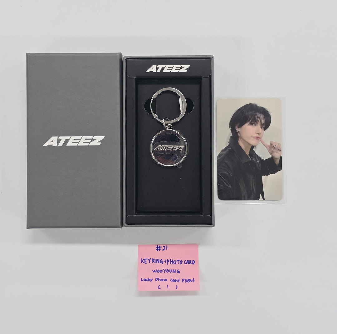 ATEEZ - ATEEZ "8ROOM" POP-UP STORE Lucky Draw Card Event Photocard, polaroid type Photocard, Keyring [25.10.14]