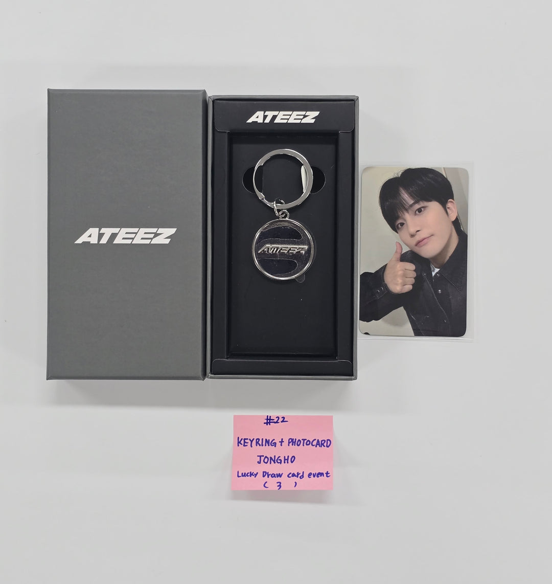 ATEEZ - ATEEZ "8ROOM" POP-UP STORE Lucky Draw Card Event Photocard, polaroid type Photocard, Keyring [25.10.14]