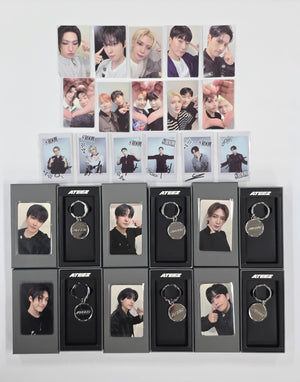 ATEEZ - ATEEZ "8ROOM" POP-UP STORE Lucky Draw Card Event Photocard, polaroid type Photocard, Keyring [25.10.14]