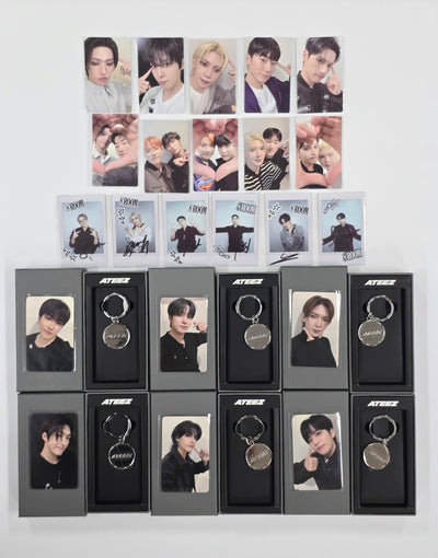 ATEEZ - ATEEZ "8ROOM" POP-UP STORE Lucky Draw Card Event Photocard, polaroid type Photocard, Keyring [25.10.14]