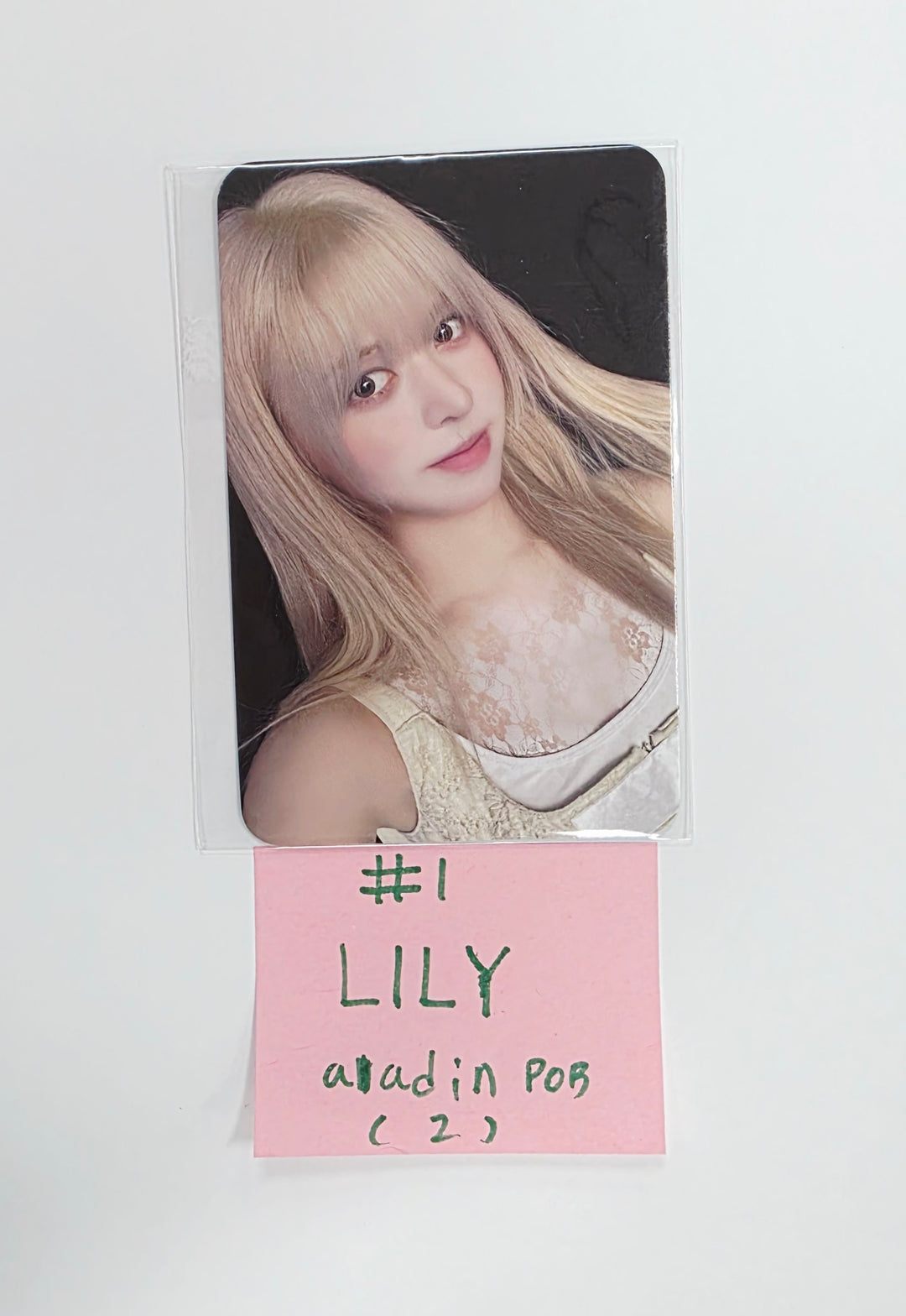 NMIXX "Blue Valentine" - Aladin Pre-Order Benefit Event Photocard [25.10.14]