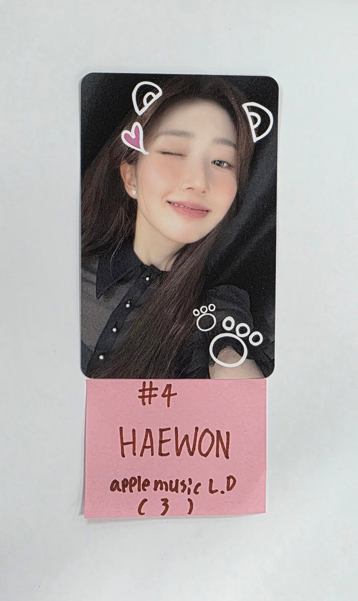 NMIXX "Blue Valentine" - Apple Music Lucky Draw Event Photocard, polaroid type Photocard [25.10.14]