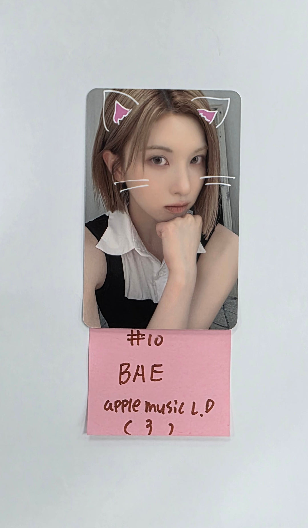 NMIXX "Blue Valentine" - Apple Music Lucky Draw Event Photocard, polaroid type Photocard [25.10.14]