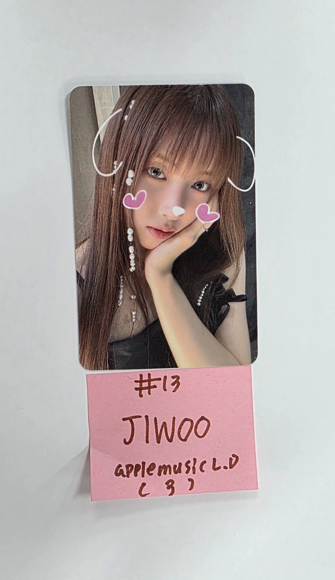 NMIXX "Blue Valentine" - Apple Music Lucky Draw Event Photocard, polaroid type Photocard [25.10.14]