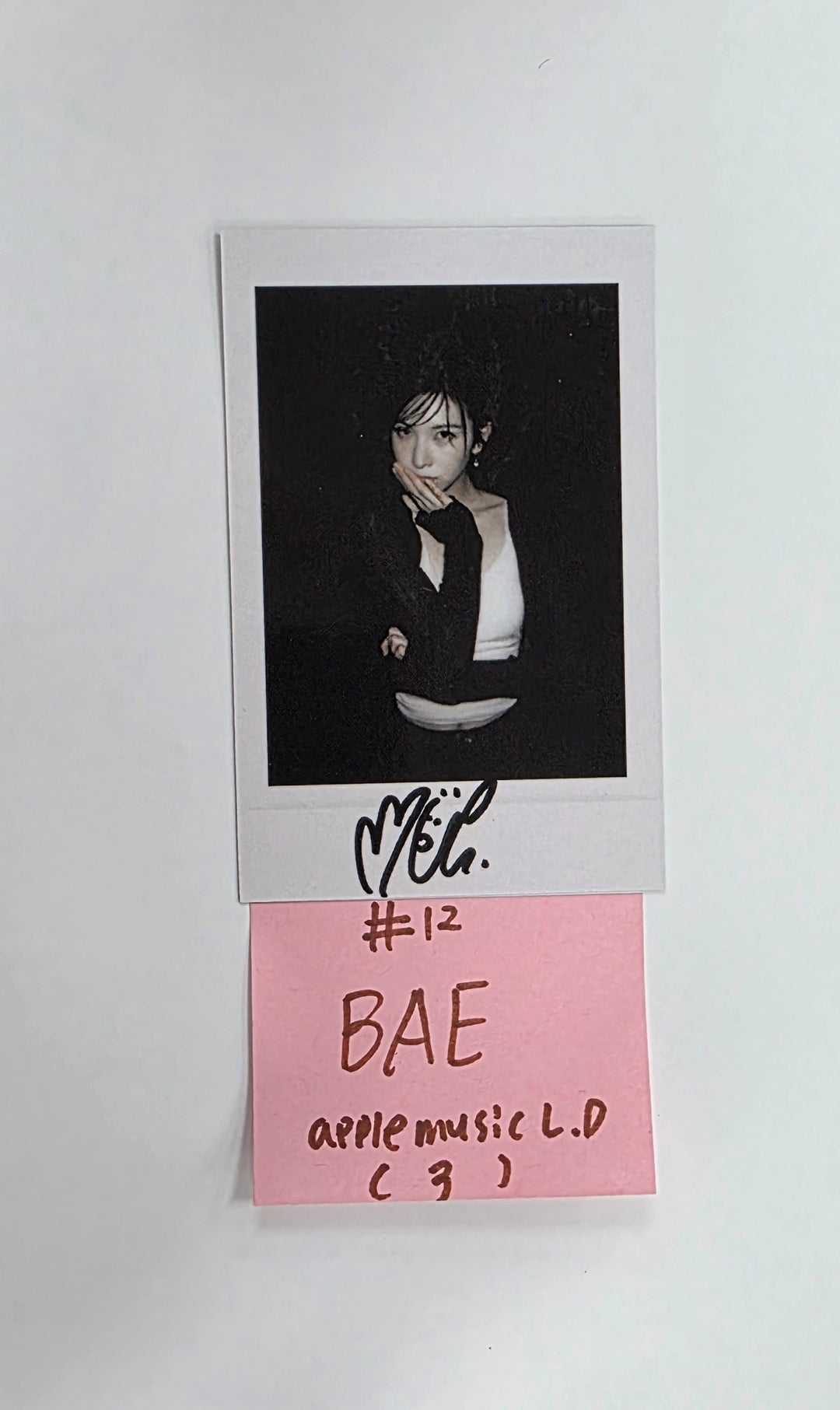 NMIXX "Blue Valentine" - Apple Music Lucky Draw Event Photocard, polaroid type Photocard [25.10.14]