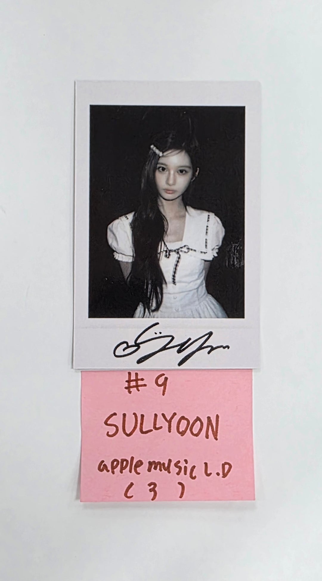 NMIXX "Blue Valentine" - Apple Music Lucky Draw Event Photocard, polaroid type Photocard [25.10.14]