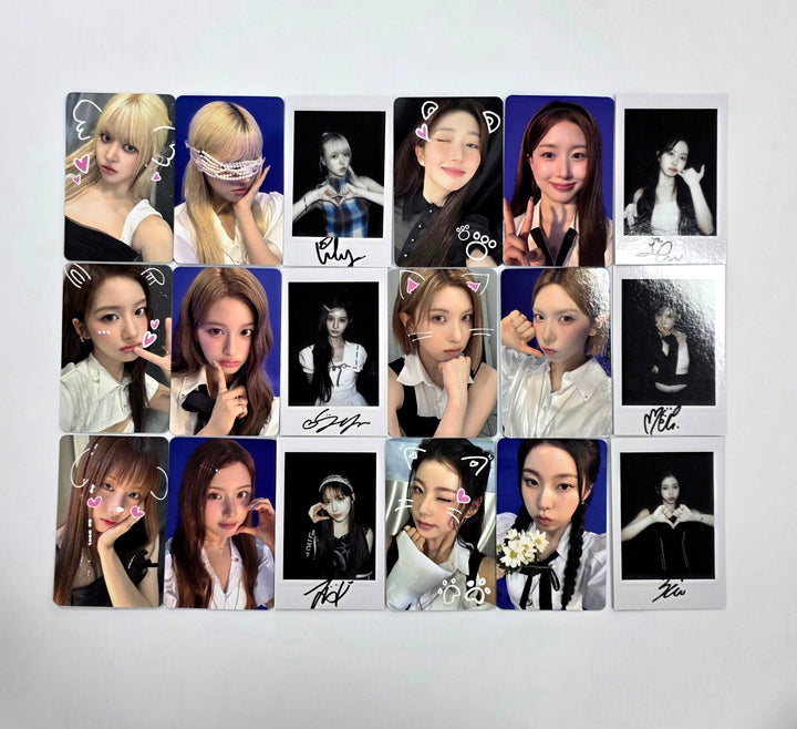 NMIXX "Blue Valentine" - Apple Music Lucky Draw Event Photocard, polaroid type Photocard [25.10.14]