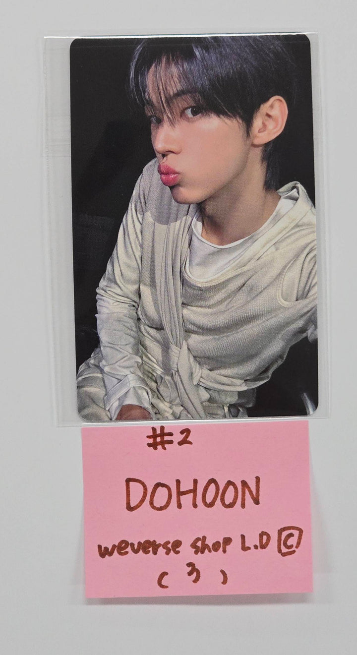 TWS "Play Hard" - Weverse Shop Lucky Draw Event Photocard [Compact Ver.] [25.10.14]