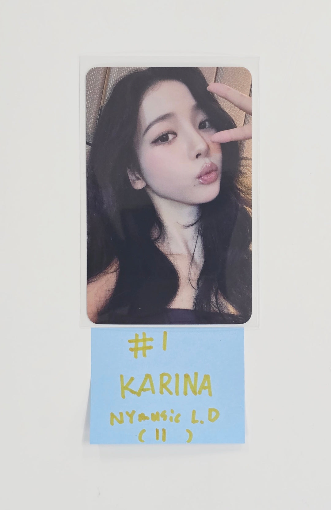 Aespa "Rich Man" - NY Music Lucky Draw Event Photocard R2 [25.10.15]