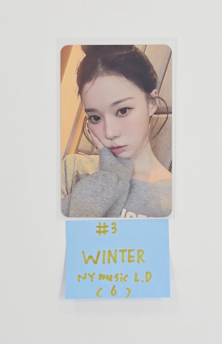 Aespa "Rich Man" - NY Music Lucky Draw Event Photocard R2 [25.10.15]