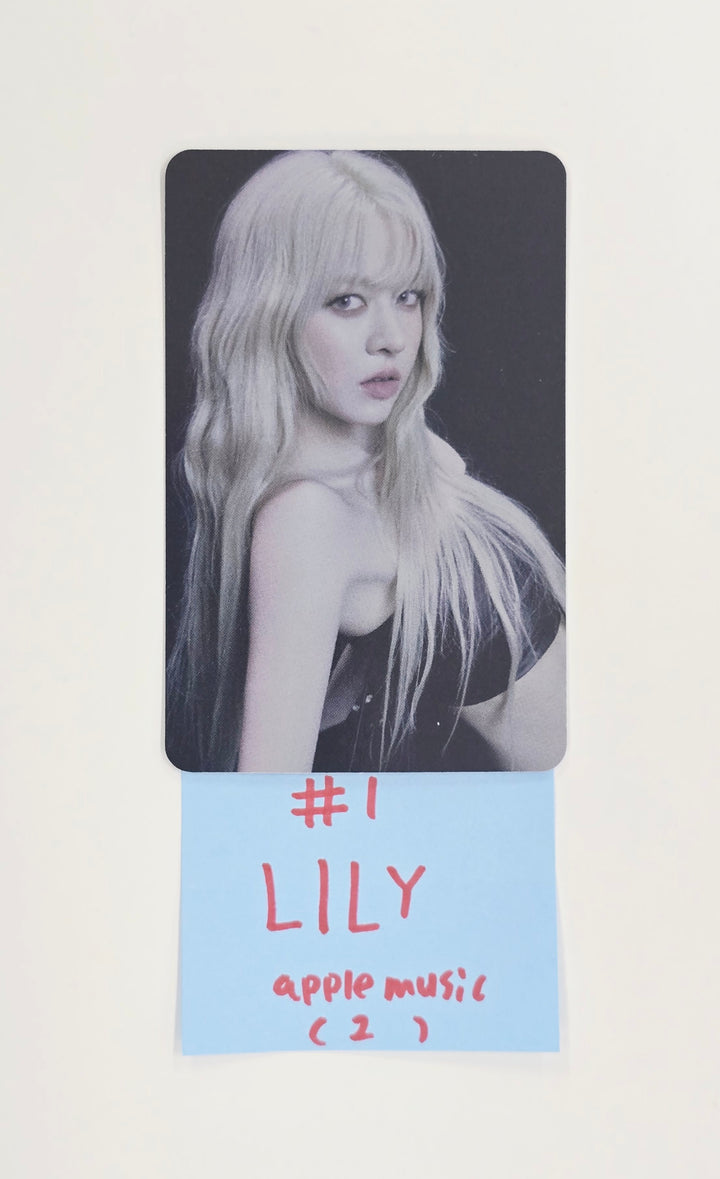NMIXX "Blue Valentine" - Apple Music Pre-Order Benefit Event Photocard (Platform Album POCAALBUM Ver.) [25.10.15]