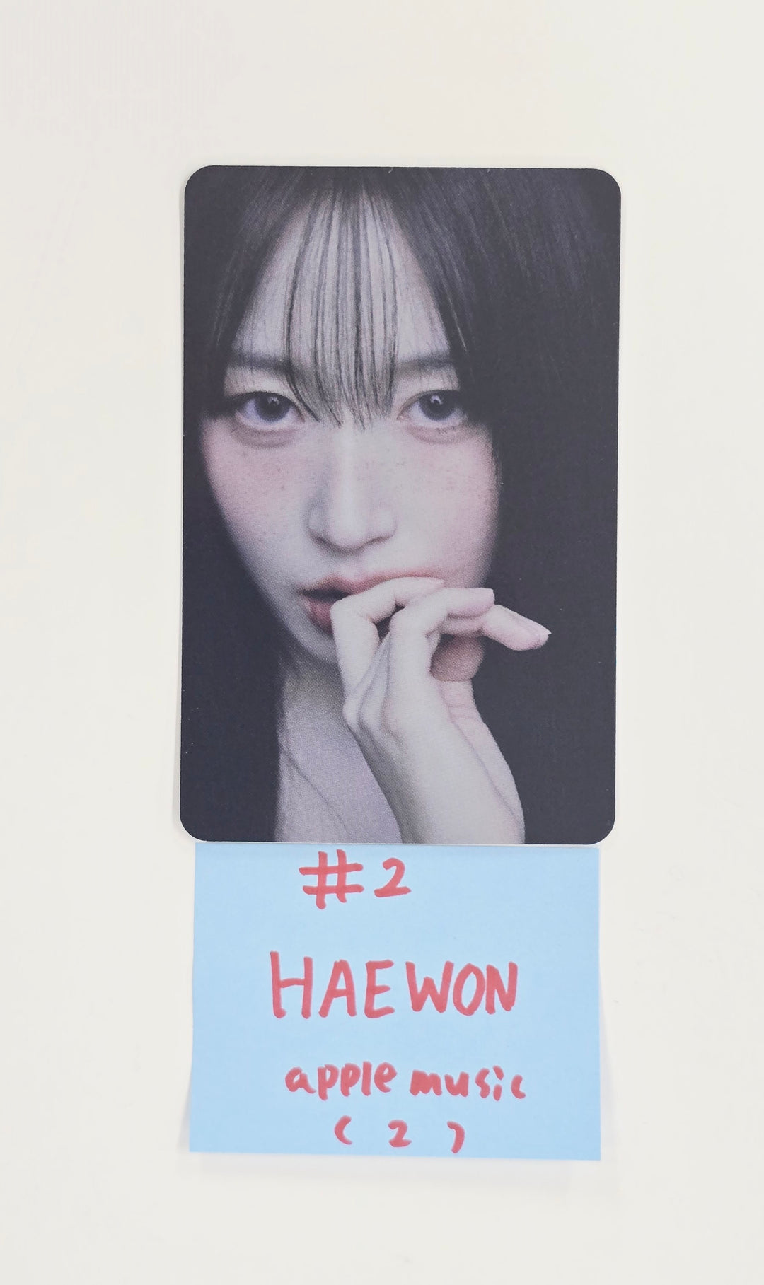 NMIXX "Blue Valentine" - Apple Music Pre-Order Benefit Event Photocard (Platform Album POCAALBUM Ver.) [25.10.15]